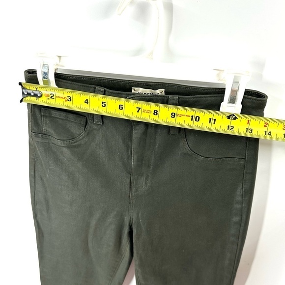 L'Agence Margot Coated Jeans Womens 28 High Rise Stretch Luxury Capsule Comfy - Picture 8 of 11